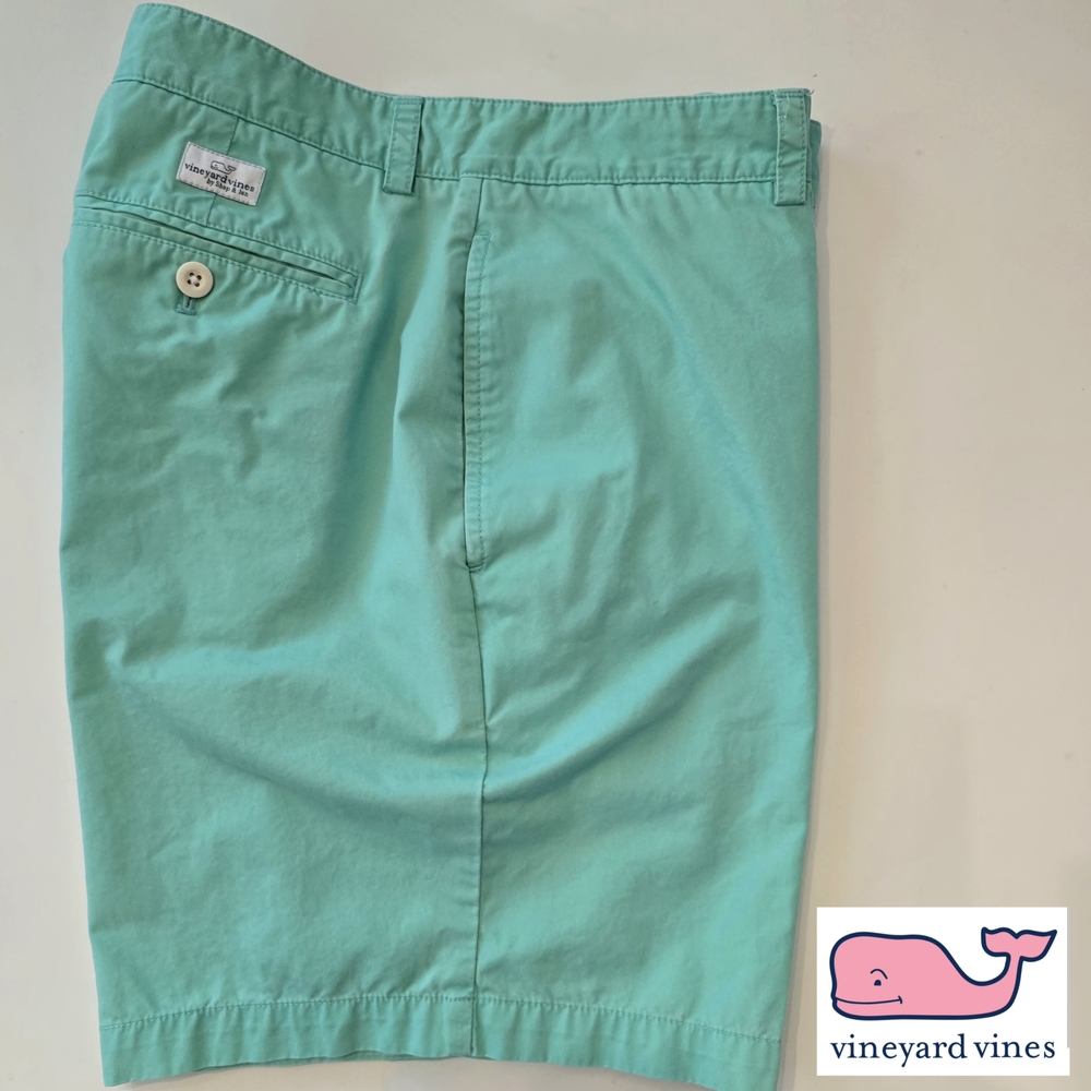VINEYARD VINES Teal Mens Size 36 Club Shorts